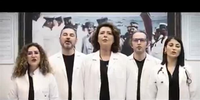 Tabip Odası 'sağlık çalışanlarına şiddete' dikkati çekmek için klip hazırladı