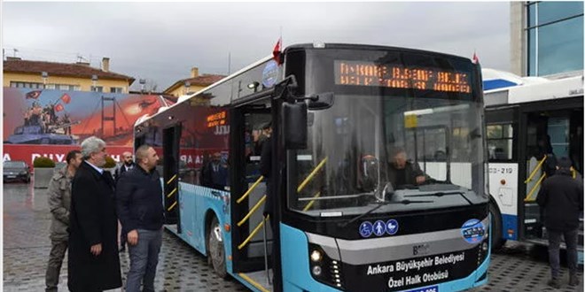 Ankara'da toplu taşımaya yüzde 44 zam