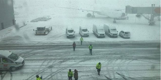 stanbul Havaliman'nda hava muhalefeti nedeniyle tedbirler artrld