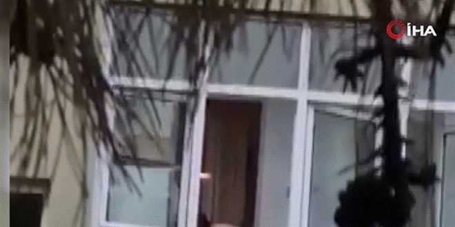 İstanbul'da bakıcı dehşeti kamerada