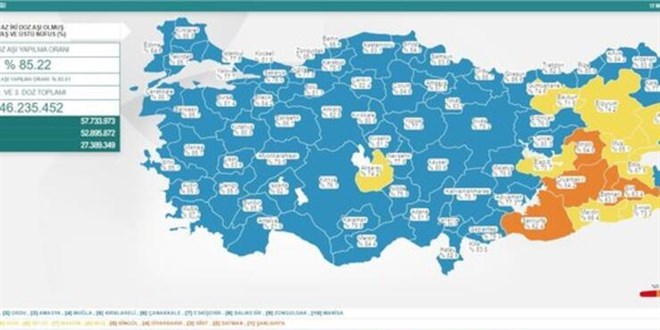 Günlük koronavirüs vaka sayıları açıklandı