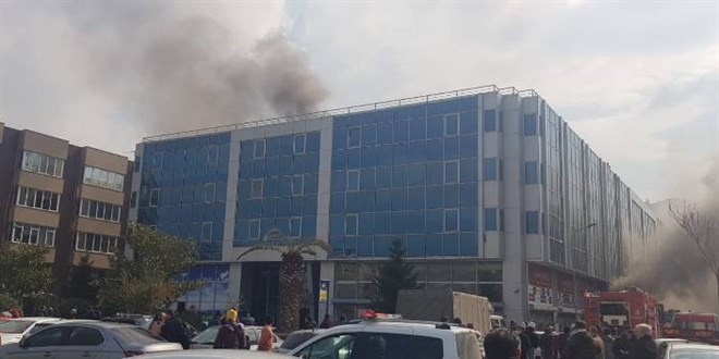 Odatv'nin olduğu binada yangın