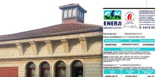 İstanbul'da mahkeme, cemevinin elektrik faturasını iptal etti