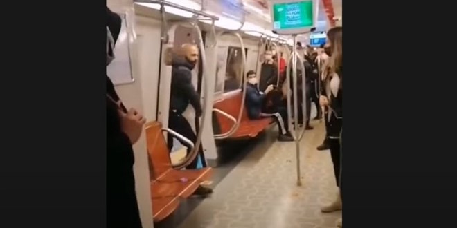 Kadky metrosunda saldrya maruz kalan kadn ikayeti olmad