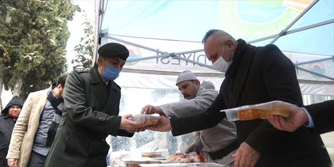 Samsun'da 50 bin kamu çalışanına 'Çanakkale menüsü' ikramı