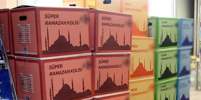 Ramazana sayılı günler kaldı: Erzak kolileri ve çekler hazır