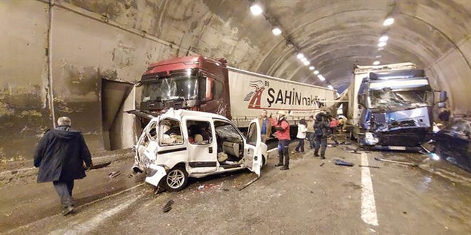 Bolu Dağı Tüneli'ndeki zincirleme kazada yaralanan Doğan kurtarılamadı