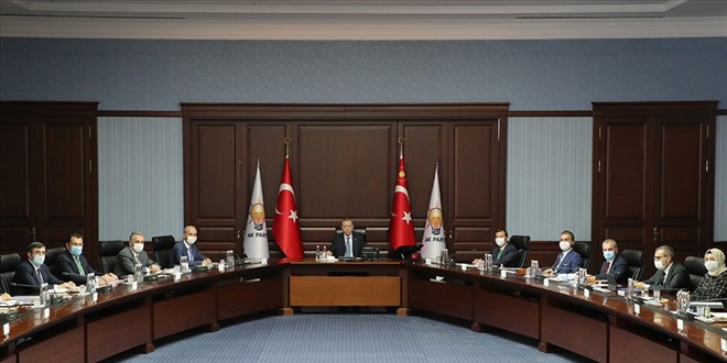 AK Parti MYK toplantısı sona erdi