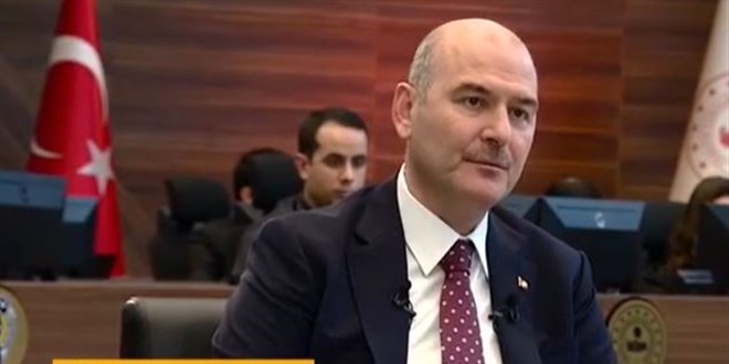 Bakan Soylu'dan 'patlayıcı ile yakalanan polis' açıklaması