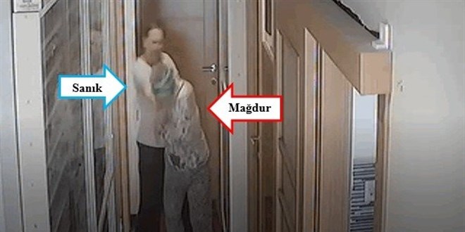 Alzheimer hastası kadına akılalmaz işkence kamerada
