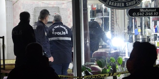 Berber dükkanına silahlı saldırı: 1 ölü, 1 yaralı
