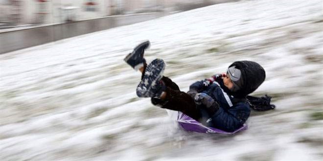 Kars'ta kar ya nedeniyle baz okullarda eitime ara verildi