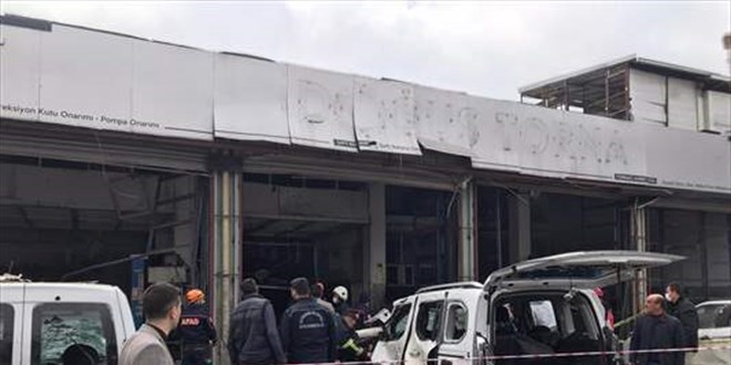 Diyarbakır'da sanayi sitesinde patlama: 5'i ağır 10 yaralı