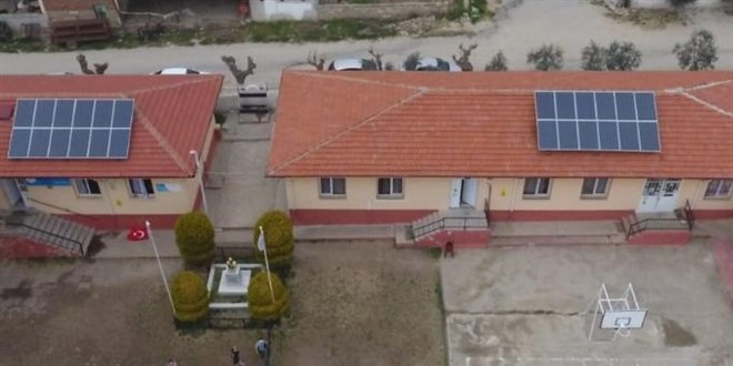 Bu ilkokul elektriğini güneşten sağlayacak