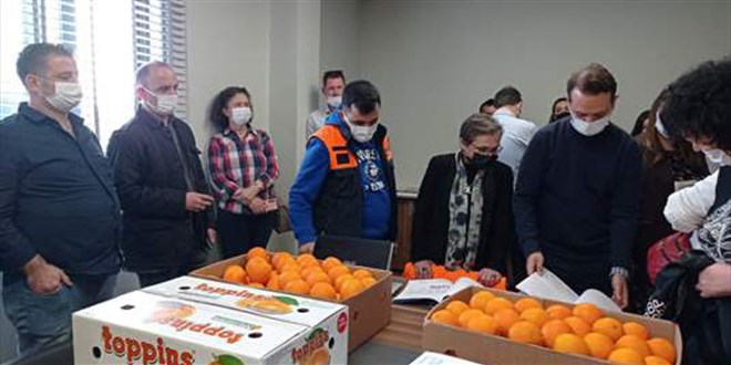 Rusya heyeti, Adana'da ya sebze ve meyve tesislerinde