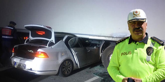 Emekli emniyet müdürü ve oğlunun öldüğü kazada TIR şoförüne tahliye
