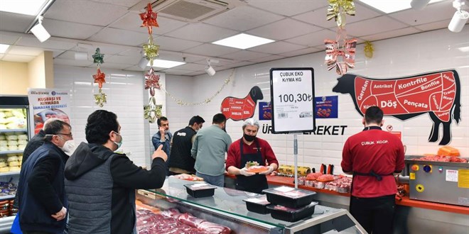 Başkent Marketlerde uygun fiyatlı et satışları başladı