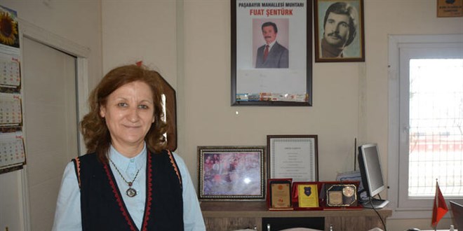 Ölen eşinin engelliler için projesini onun yerine muhtar olup, gerçekleştirdi