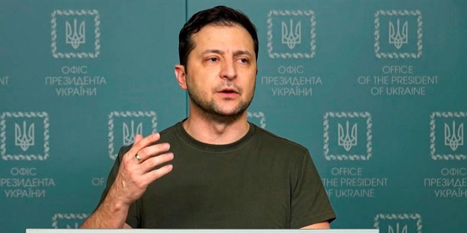 Zelenskiy, Rus ordusunun Kiev yaknlarndaki blgelerde 'soykrm' yaptn iddia etti