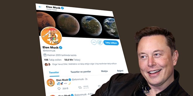 Elon Musk, Twitter'da yzde 9,2'lik hisse satn ald