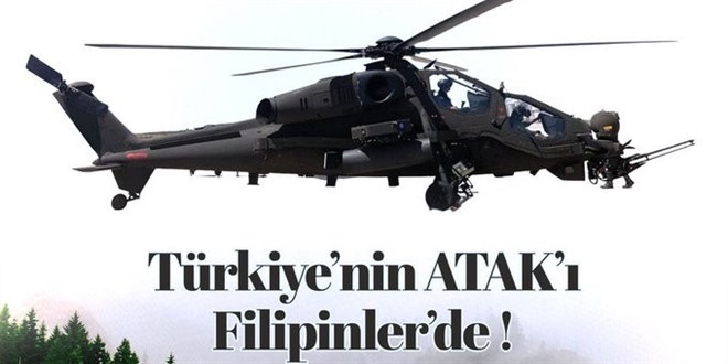 İsmail Demir: ATAK helikopterlerimiz Filipinler'de