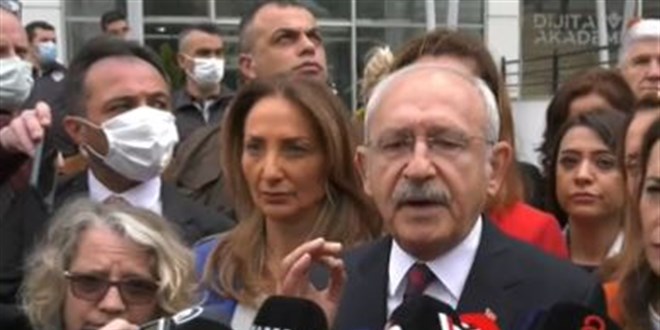 Kemal Kılıçdaroğlu Et ve Süt Kurumu önünde açıklama yaptı