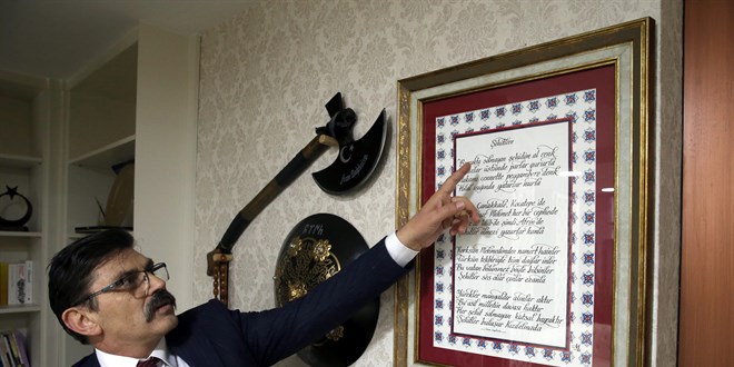 Malatya emniyetinin şair müdürü