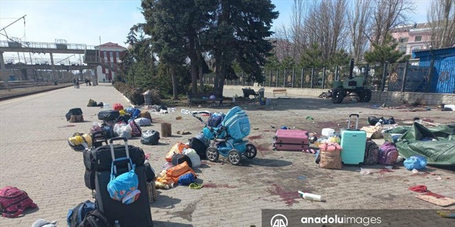 Ukrayna'daki tren istasyonu saldırısında can kaybı 50'ye yükseldi
