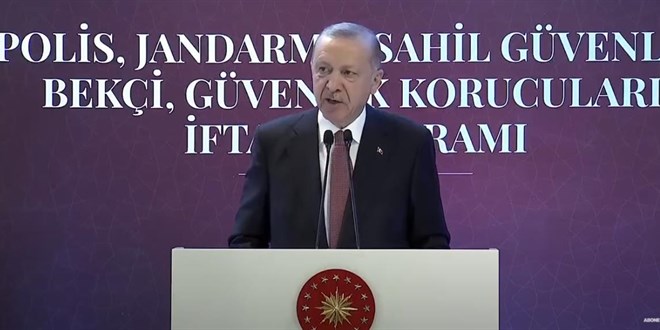 Erdoan'dan gvenlik glerine: Sonuna kadar yannzdaym