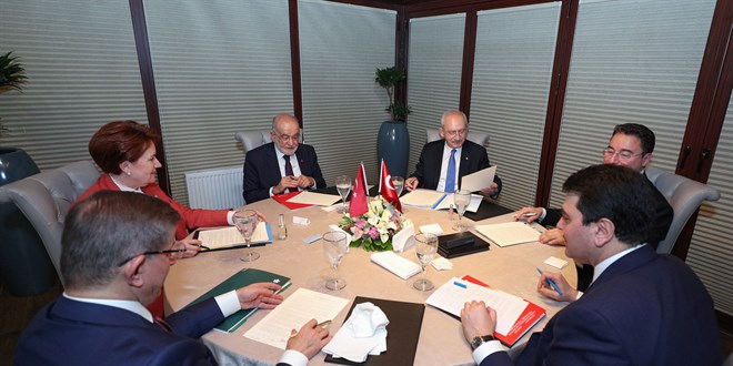 6 muhalefet partisi, 'güçlendirilmiş parlamenter sisteme geçiş' için komisyon kurdu