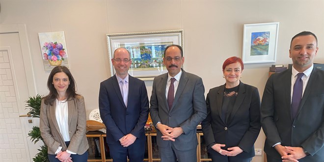 Cumhurbaşkanlığı Sözcüsü Kalın, Google heyetini kabul etti