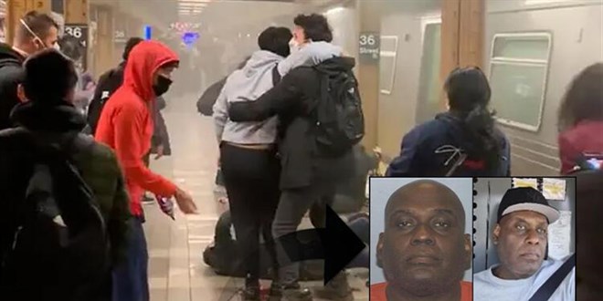 New York'taki metro saldrgann yakalatan Mslman genler basna konutu