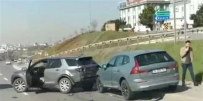 Beşiktaşlı Montero'dan korkutan kaza!
