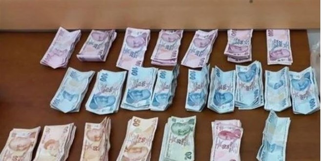 Dilencinin üzerinden 26 bin lira çıktı