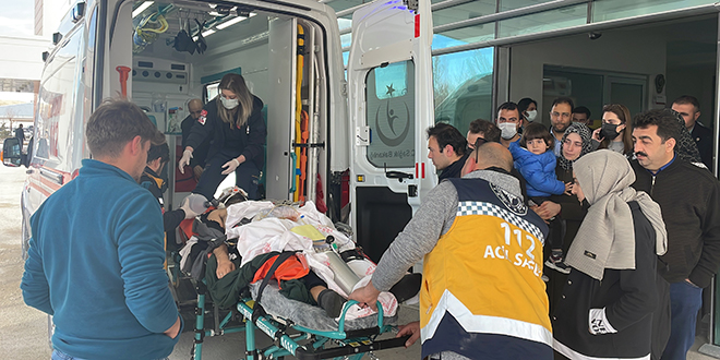 Doğal gazdan zehirlenen doktor tedavi altına alındı