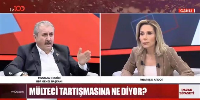 Mustafa Destici: Mültecilerin Türkiye'ye ekonomik bir faturası yok