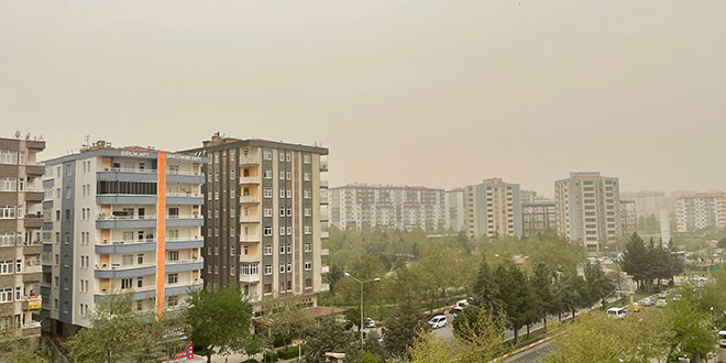 D�rt il toz ta��n�m� etkisinde