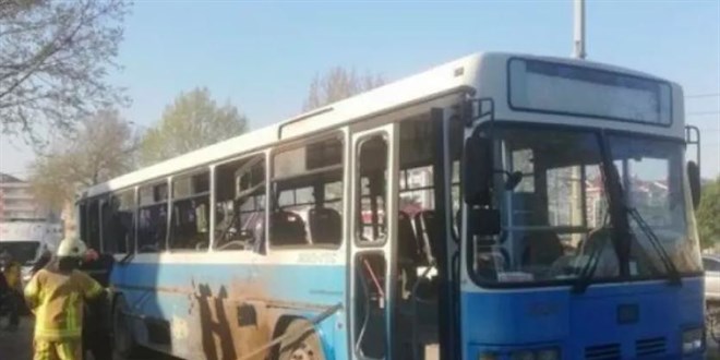 Otobse yaplan saldrda yaralanan 5 KM taburcu edildi