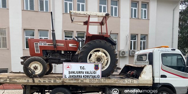 Afyonkarahisar'da çalınan traktör 26 yıl sonra Şanlıurfa'da bulundu