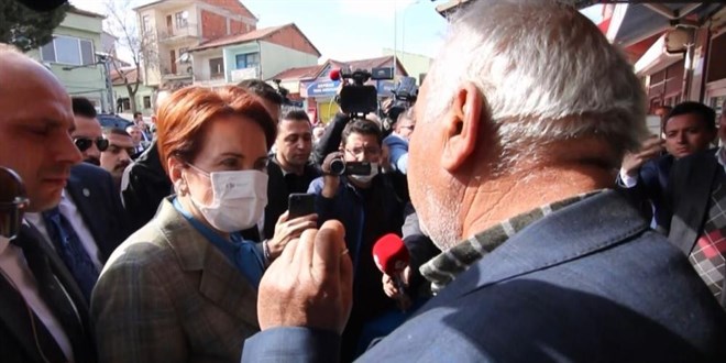 Vatandaştan Akşener'e tepki: HDP ile gidersen biz de yokuz, millet de yok