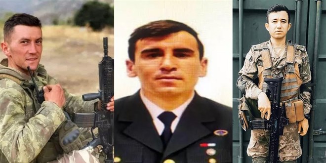 Pençe Harekatında toplam 3 şehit, Fırat Kalkanı'nda 1 polisimiz şehit oldu