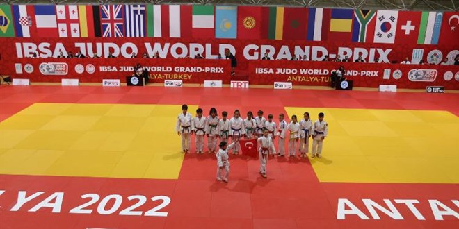 Grme Engelliler Judo Milli Takm'ndan 7 madalya