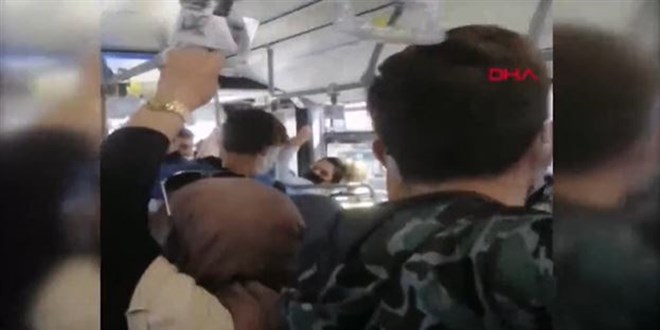İzinli çıkan mahkum metrobüste kadını tehdit etti: Kafanı koparırım!