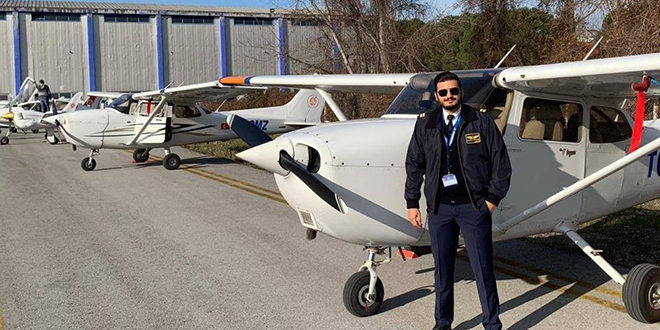 Bursa'da düşen eğitim uçağında öğretmen pilot hayatını kaybetti
