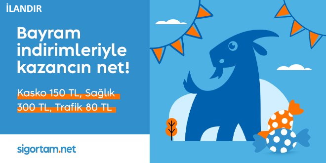 Bayram indirimleriyle kazancın net! 00:00 Sponsorlu İçerik