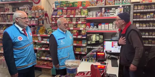 20 ailenin bakkal veresiye borçları hayırseverin bağışıyla ödendi