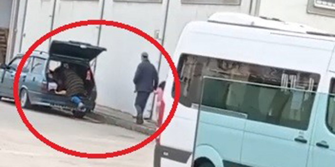 Özel araçla dilenci servisi!