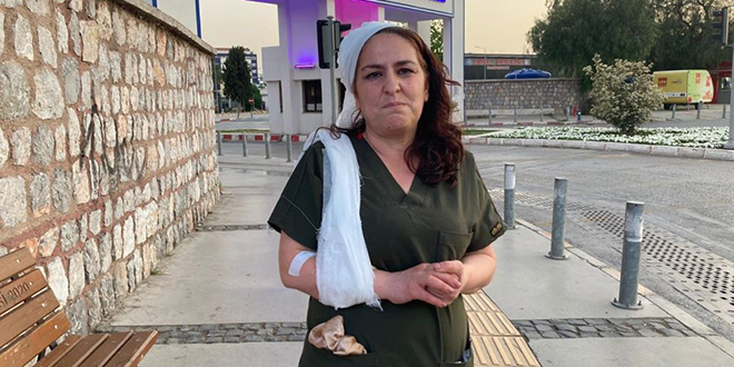 Doktordan hastane içinde doktor eşine şiddet
