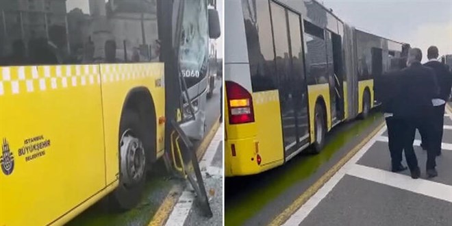 İETT'den metrobüs kazası ile ilgili soruşturma