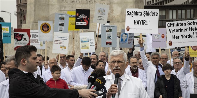 Veteriner hekimlerden sağlıkta şiddet yasası kapsamına alınma talebi